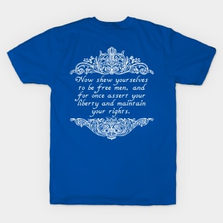 Shew Yourselves Flourish V.2 (Back Print) T-Shirt